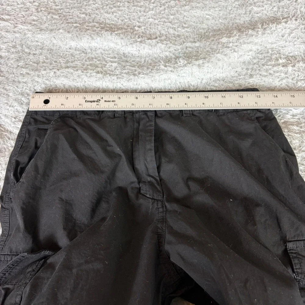 Our Legacy Stereo Cargo Pants Black Wide Leg Trousers W4224SB